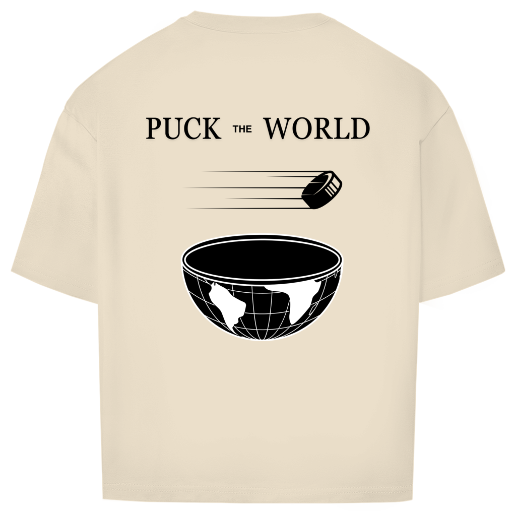 Oversize T-Shirt PUCK THE WORLD