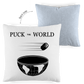 Kopfkissen zweifarbig PUCK THE WORLD