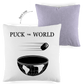 Kopfkissen zweifarbig PUCK THE WORLD