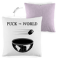 Kopfkissen zweifarbig PUCK THE WORLD