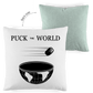 Kopfkissen zweifarbig PUCK THE WORLD
