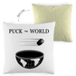 Kopfkissen zweifarbig PUCK THE WORLD