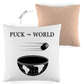 Kopfkissen zweifarbig PUCK THE WORLD