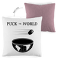 Kopfkissen zweifarbig PUCK THE WORLD