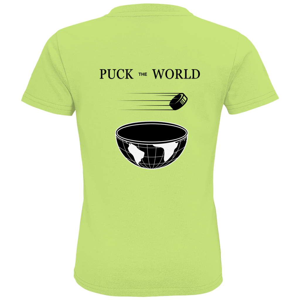 Kids T-Shirt PUCK THE WORLD