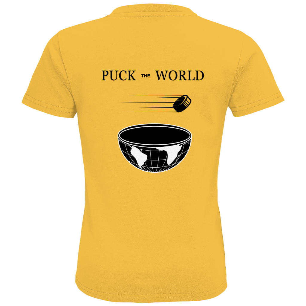 Kids T-Shirt PUCK THE WORLD