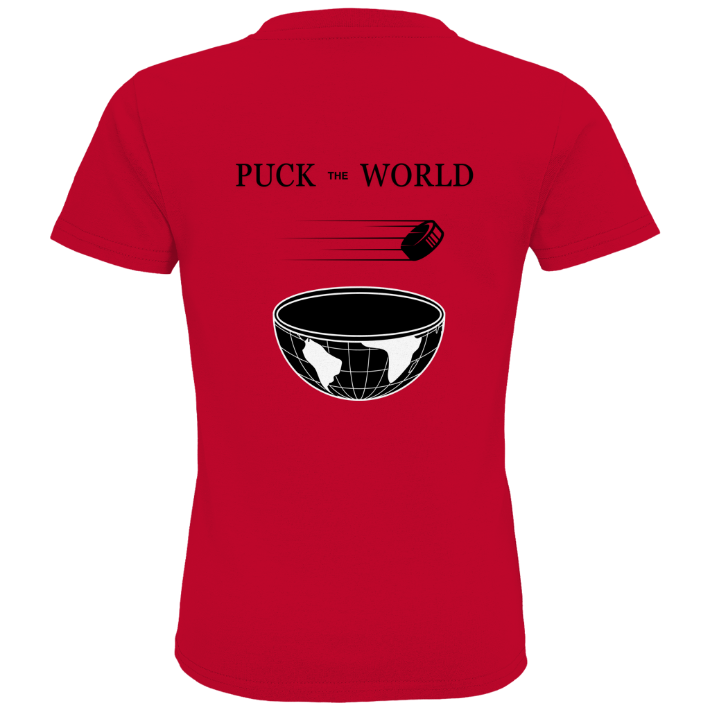 Kids T-Shirt PUCK THE WORLD
