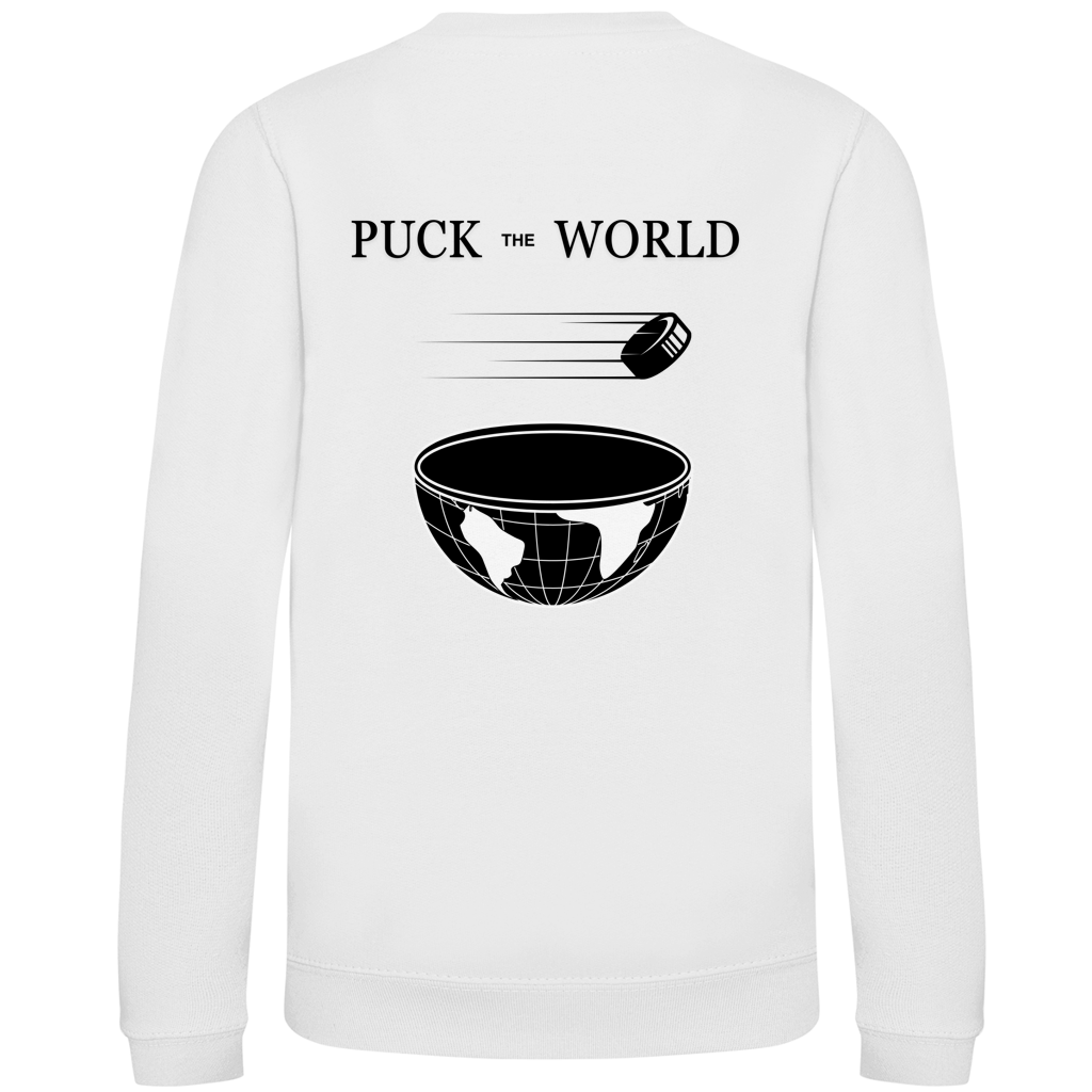 Kids Sweatshirt PUCK THE WORLD
