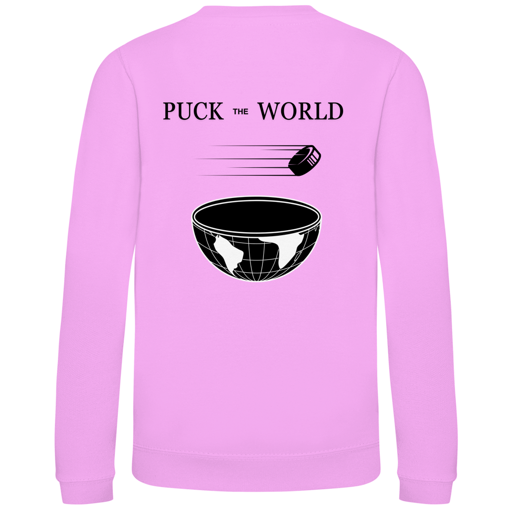 Kids Sweatshirt PUCK THE WORLD