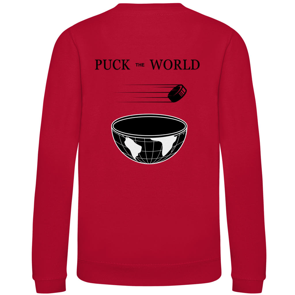 Kids Sweatshirt PUCK THE WORLD