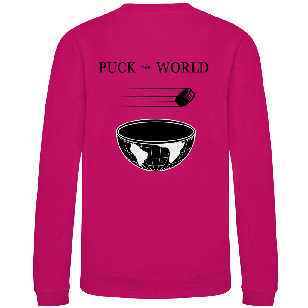 Kids Sweatshirt PUCK THE WORLD