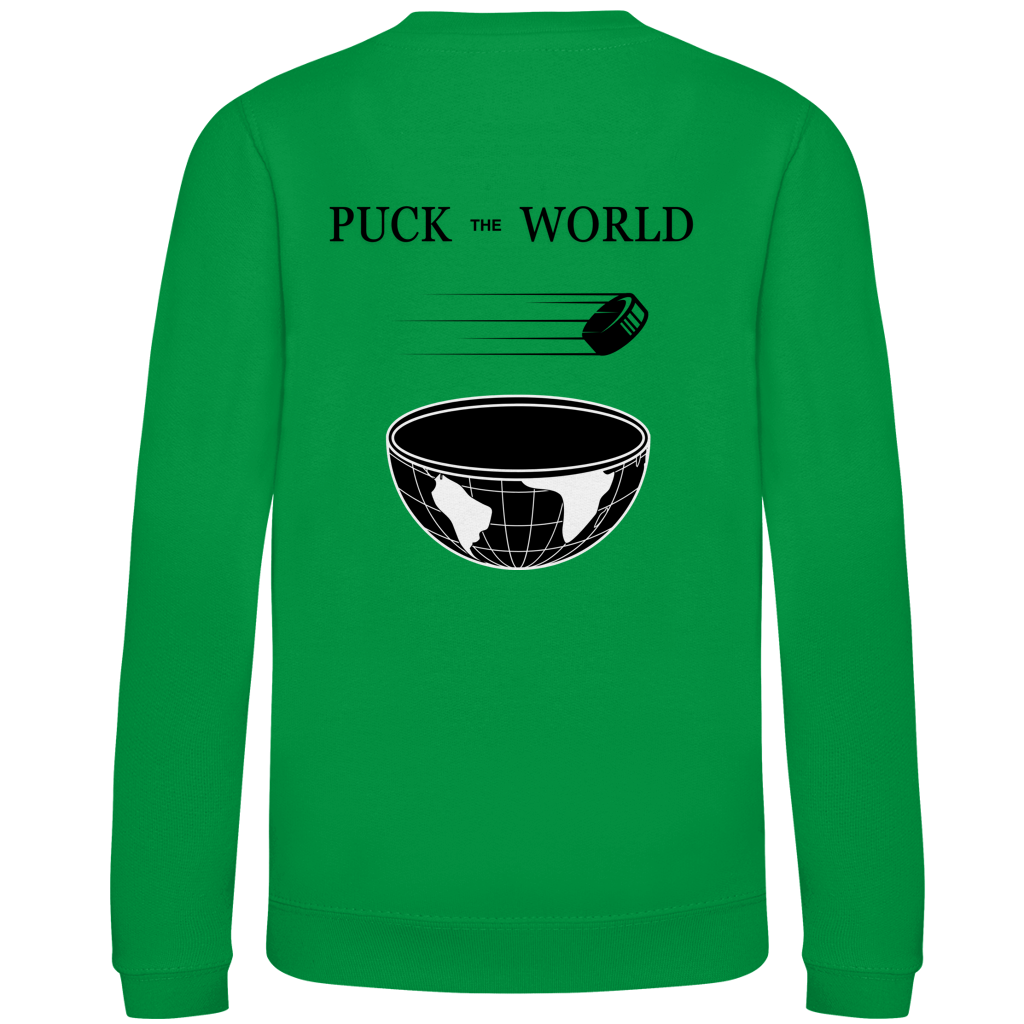 Kids Sweatshirt PUCK THE WORLD