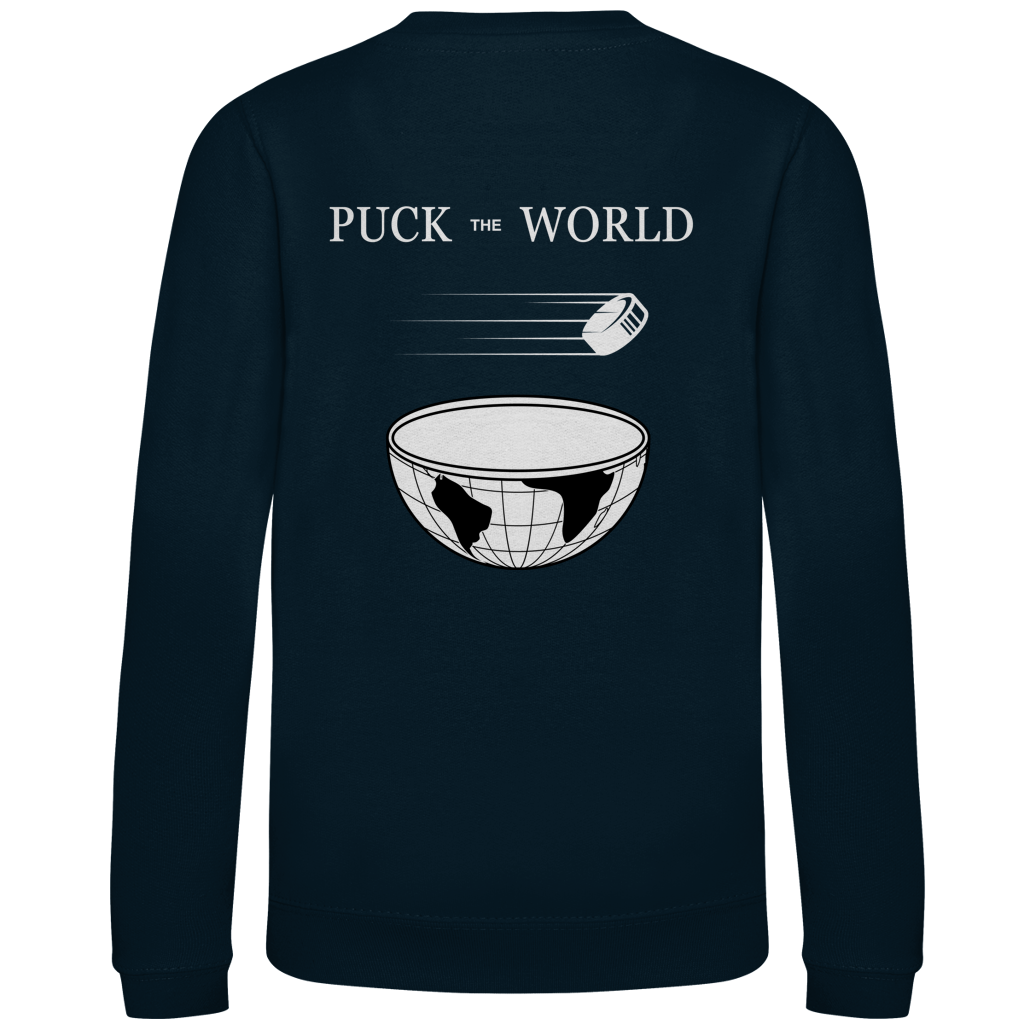 Kids Sweatshirt PUCK THE WORLD