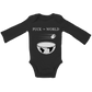 Babybody Langarm PUCK THE WORLD