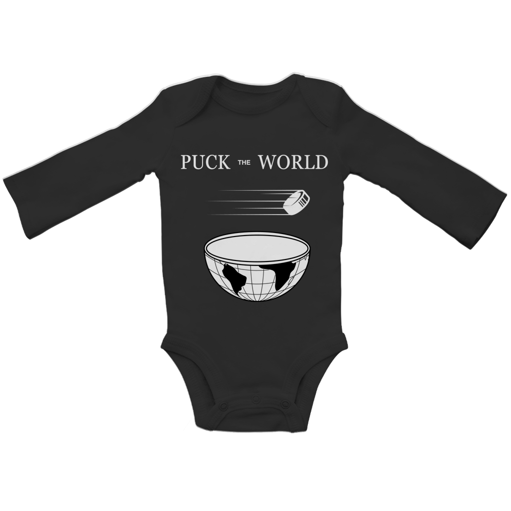 Babybody Langarm PUCK THE WORLD