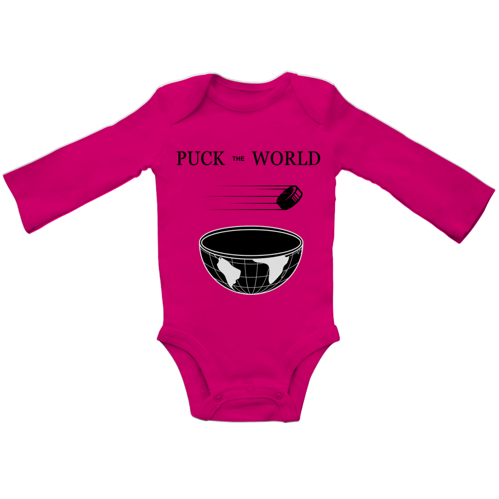 Babybody Langarm PUCK THE WORLD