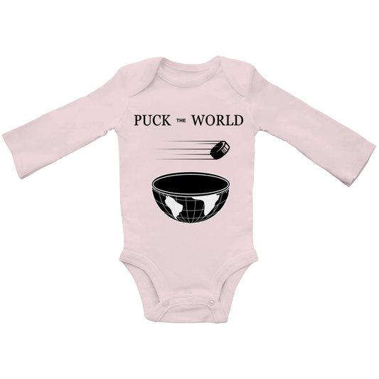 Babybody Langarm PUCK THE WORLD