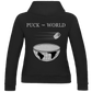 Ladies Hoodie PUCK THE WORLD