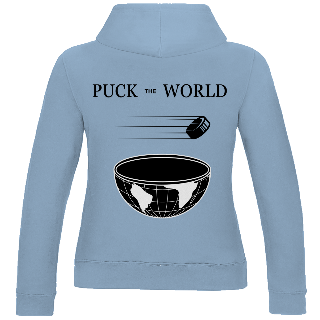 Ladies Hoodie PUCK THE WORLD