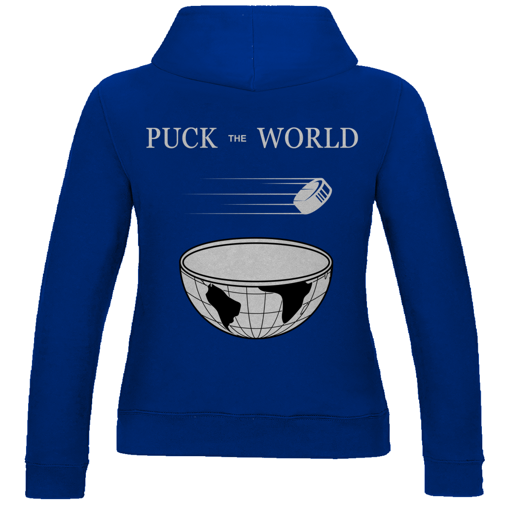 Ladies Hoodie PUCK THE WORLD