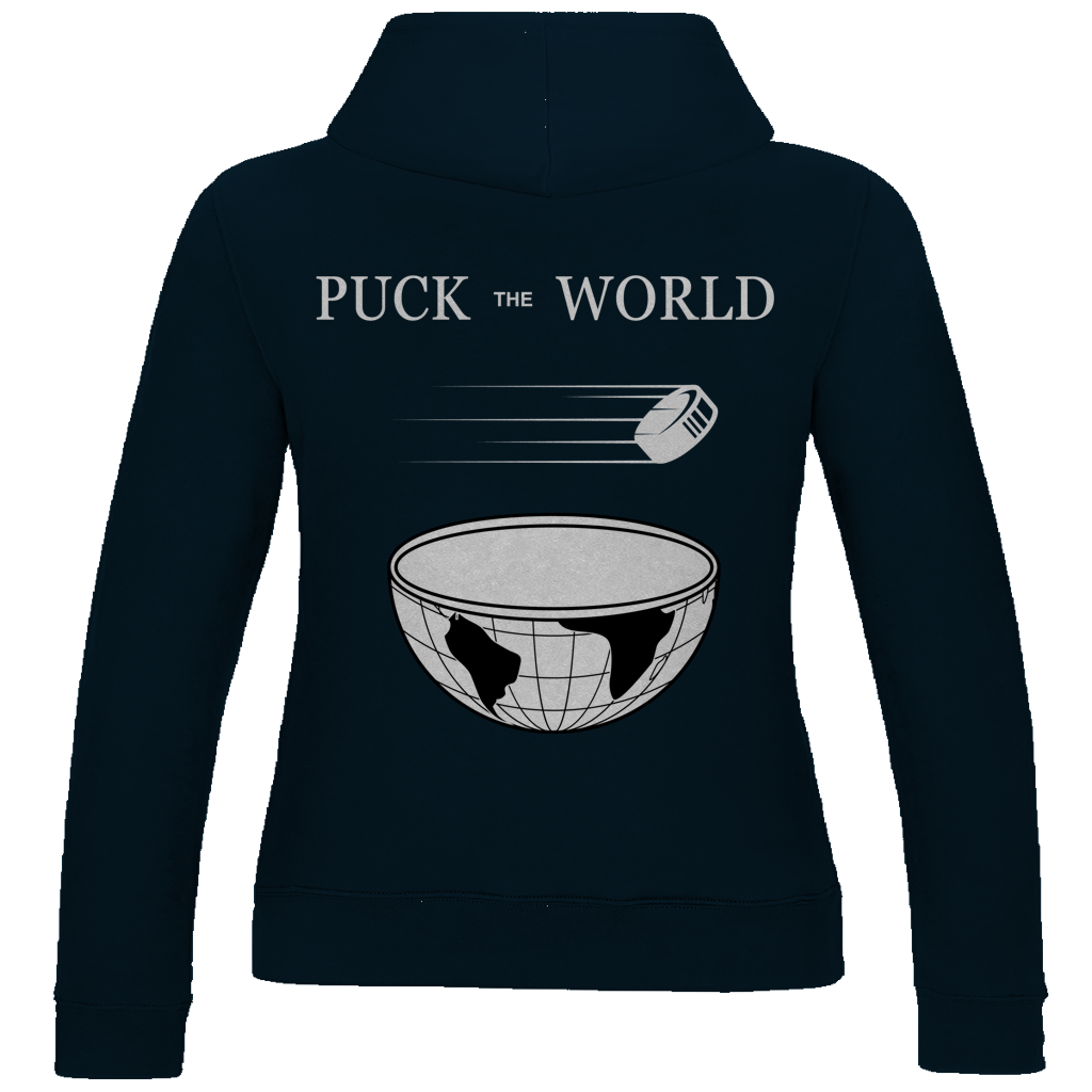 Ladies Hoodie PUCK THE WORLD