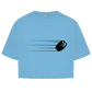 Damen Oversize Crop Top PUCK THE WORLD