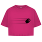 Damen Oversize Crop Top PUCK THE WORLD