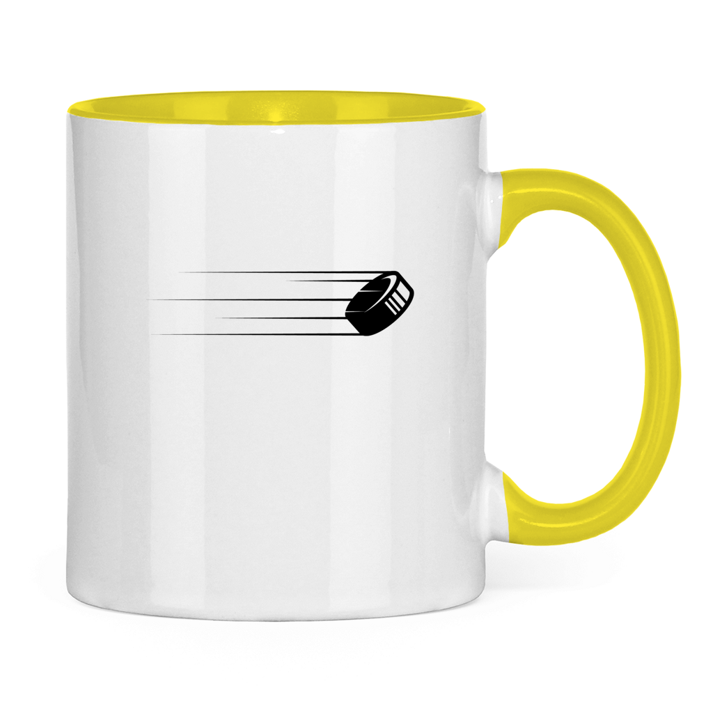 Tasse zweifarbig PUCK THE WORLD
