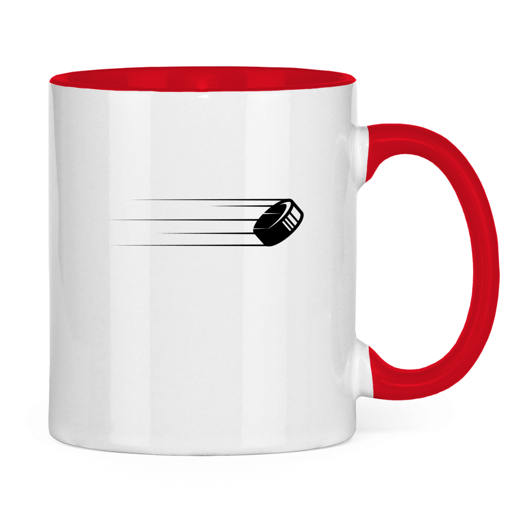 Tasse zweifarbig PUCK THE WORLD