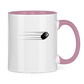 Tasse zweifarbig PUCK THE WORLD