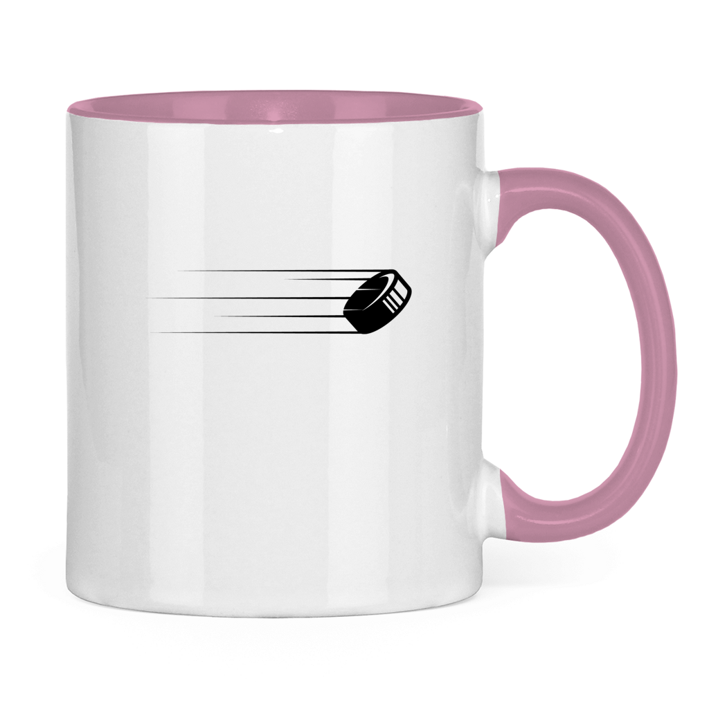Tasse zweifarbig PUCK THE WORLD