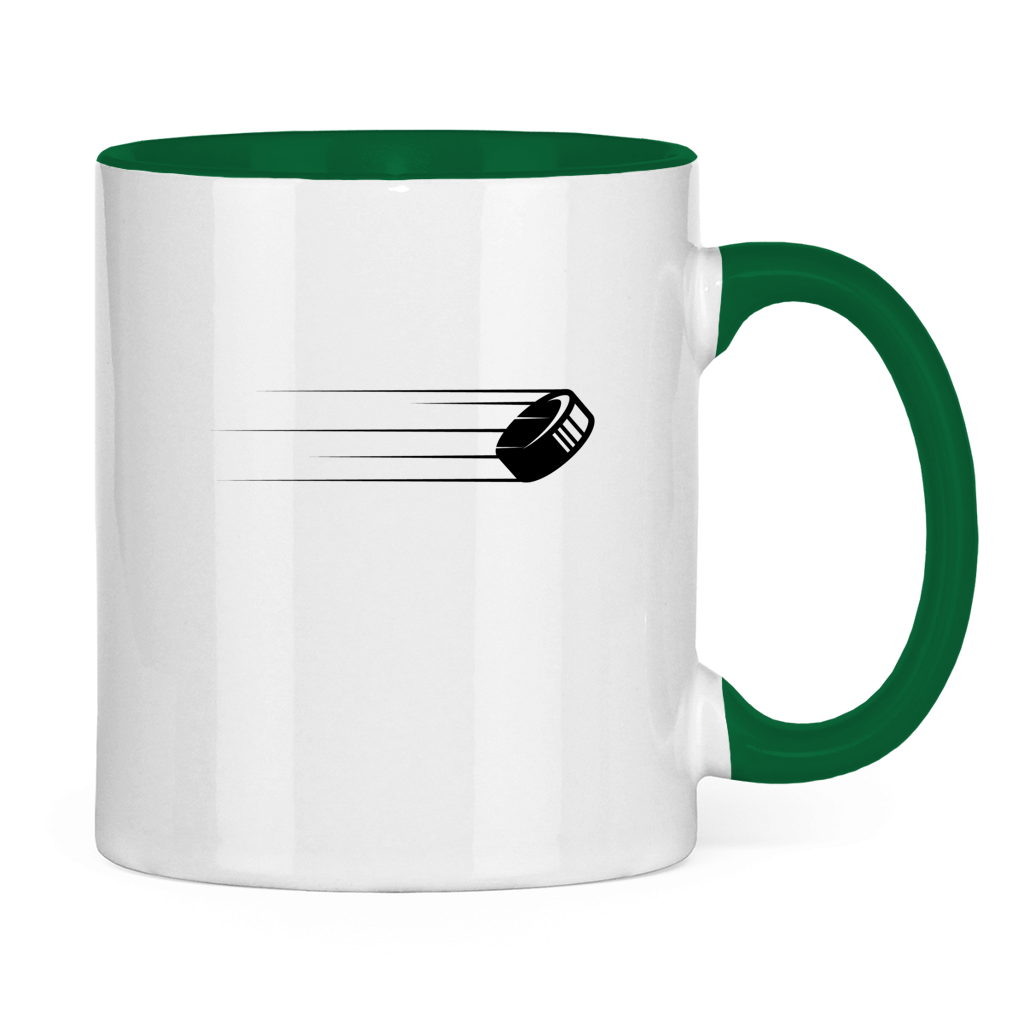 Tasse zweifarbig PUCK THE WORLD