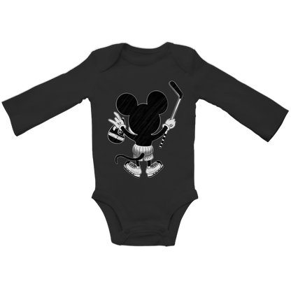 Babybody Langarm HOCKEYMOUSE