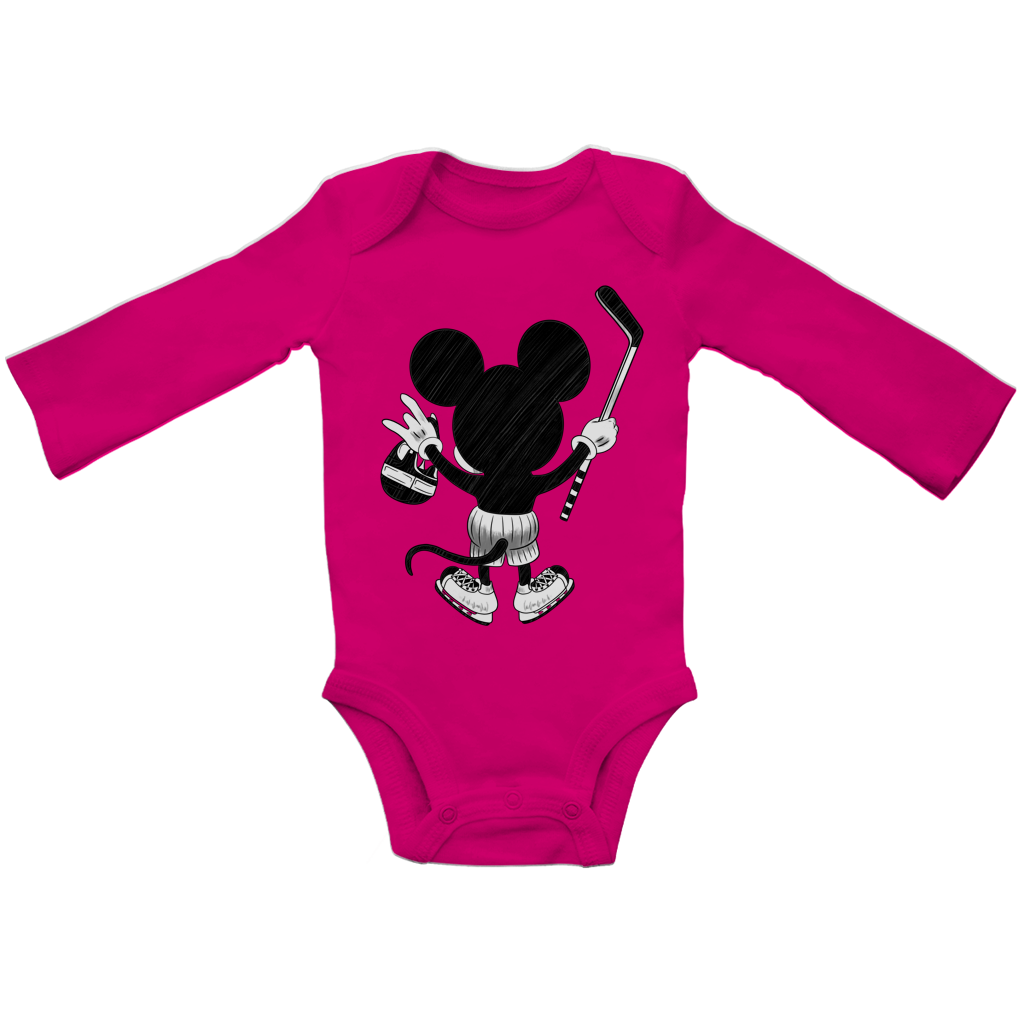 Babybody Langarm HOCKEYMOUSE