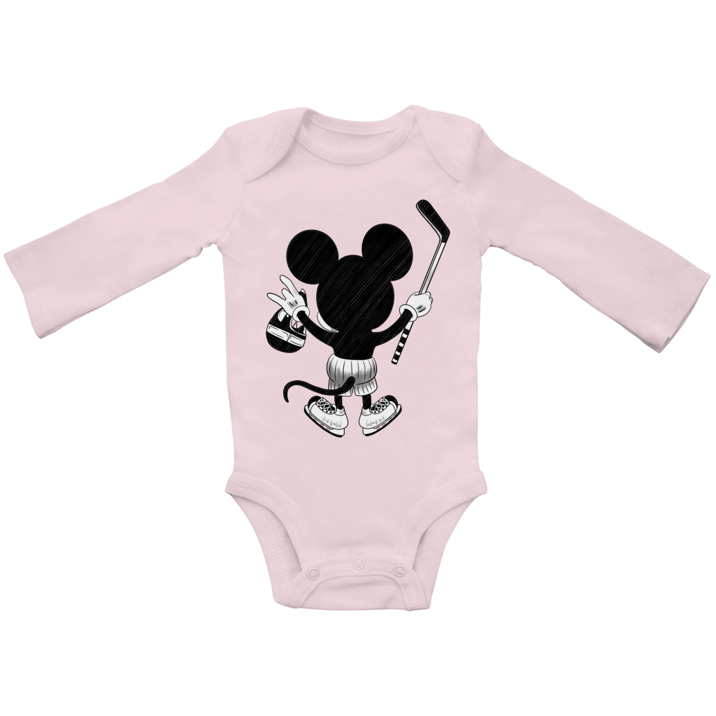 Babybody Langarm HOCKEYMOUSE
