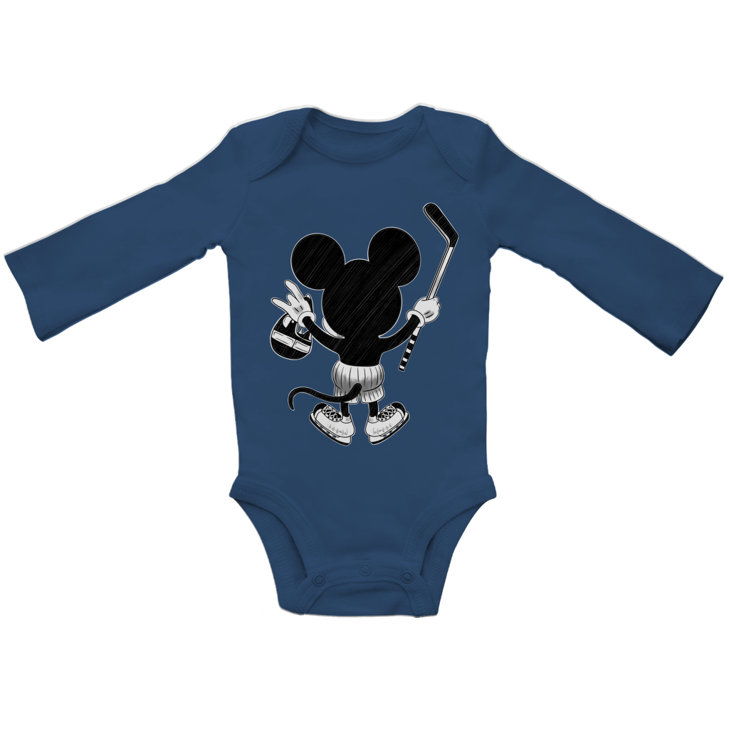 Babybody Langarm HOCKEYMOUSE