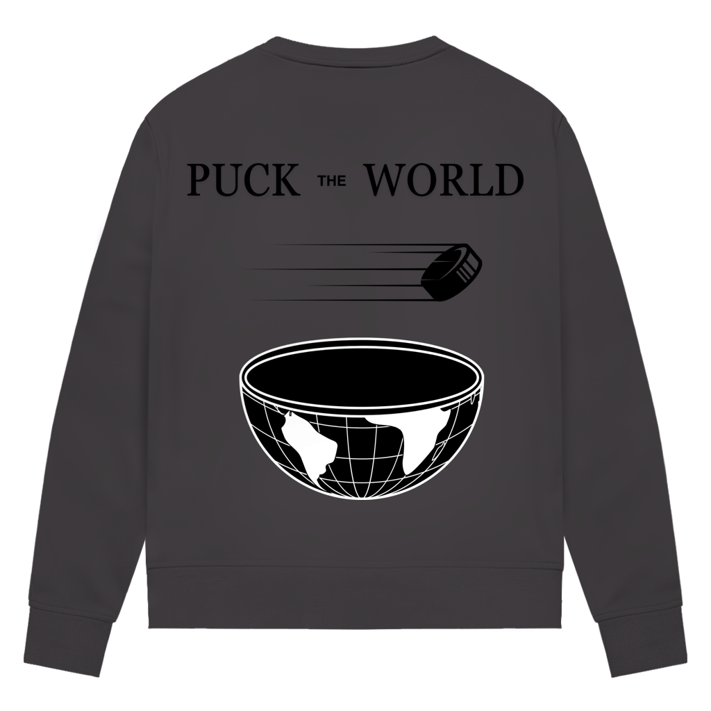 Ladies Sweatshirt PUCK THE WORLD