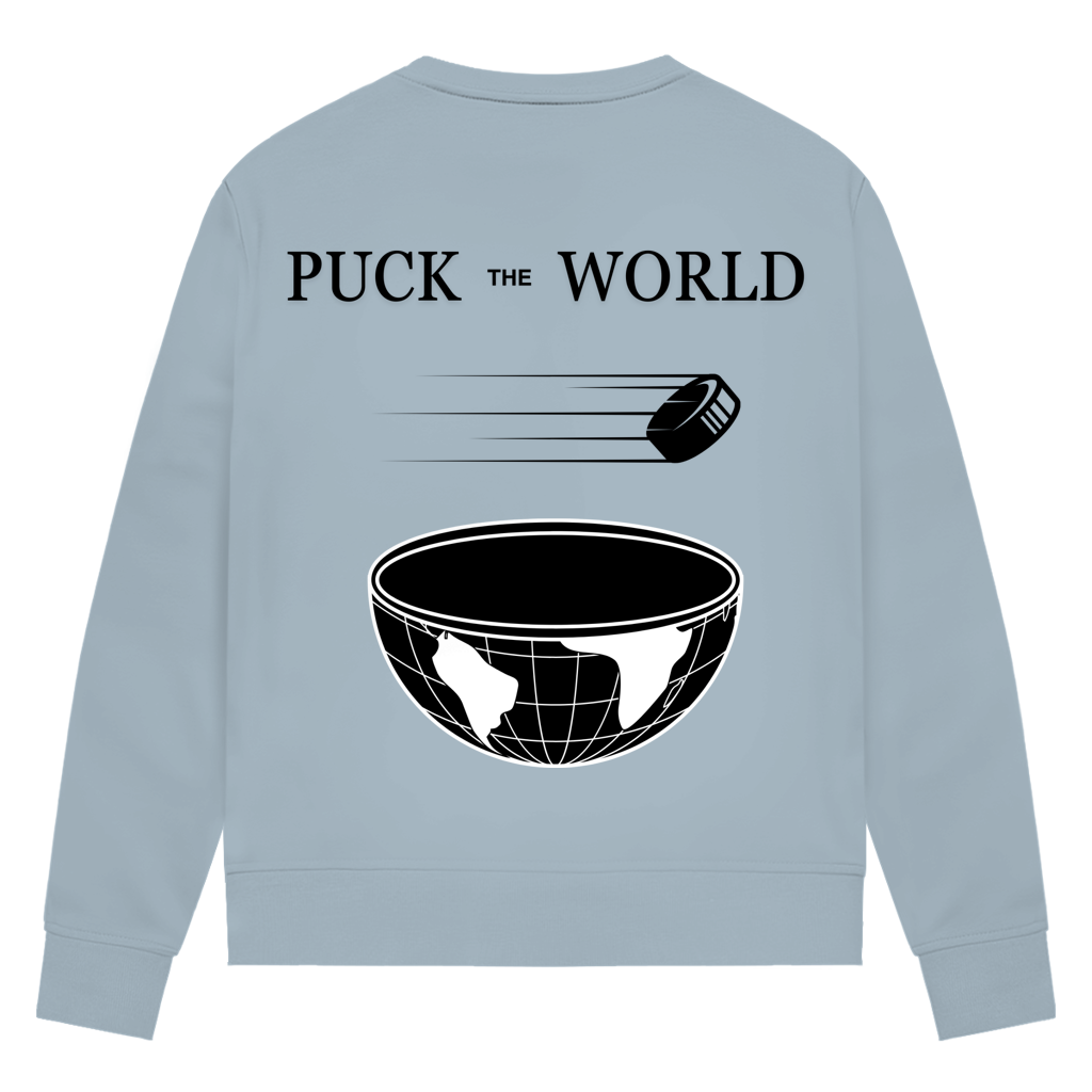 Ladies Sweatshirt PUCK THE WORLD