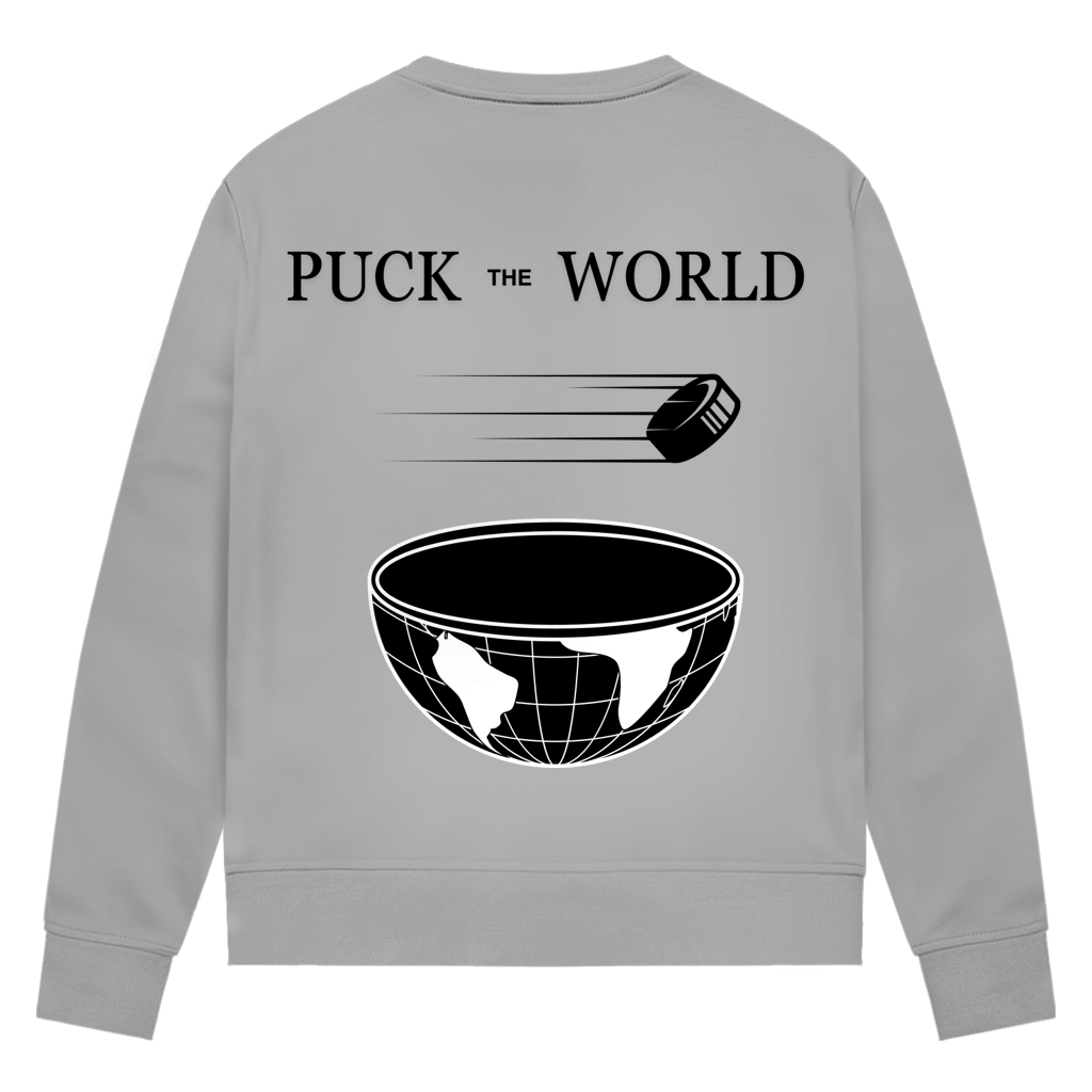 Ladies Sweatshirt PUCK THE WORLD
