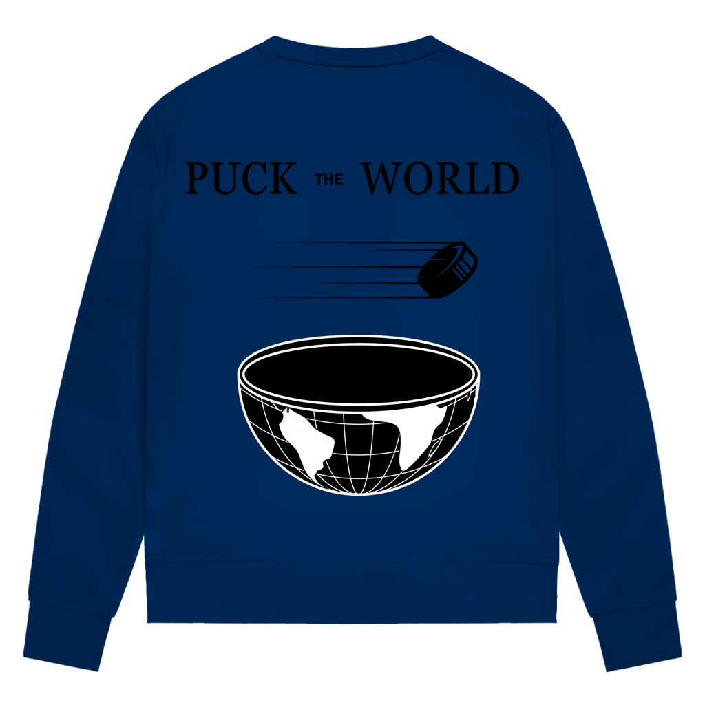 Ladies Sweatshirt PUCK THE WORLD