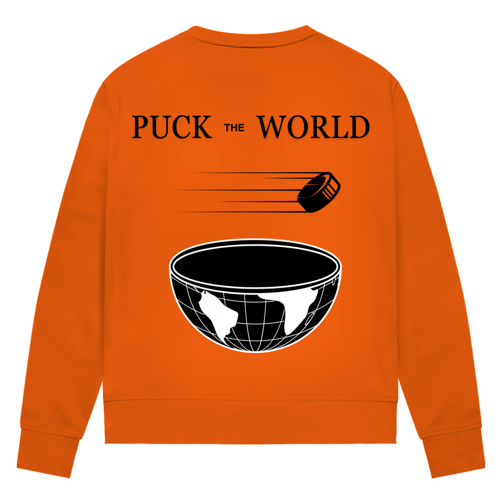 Ladies Sweatshirt PUCK THE WORLD