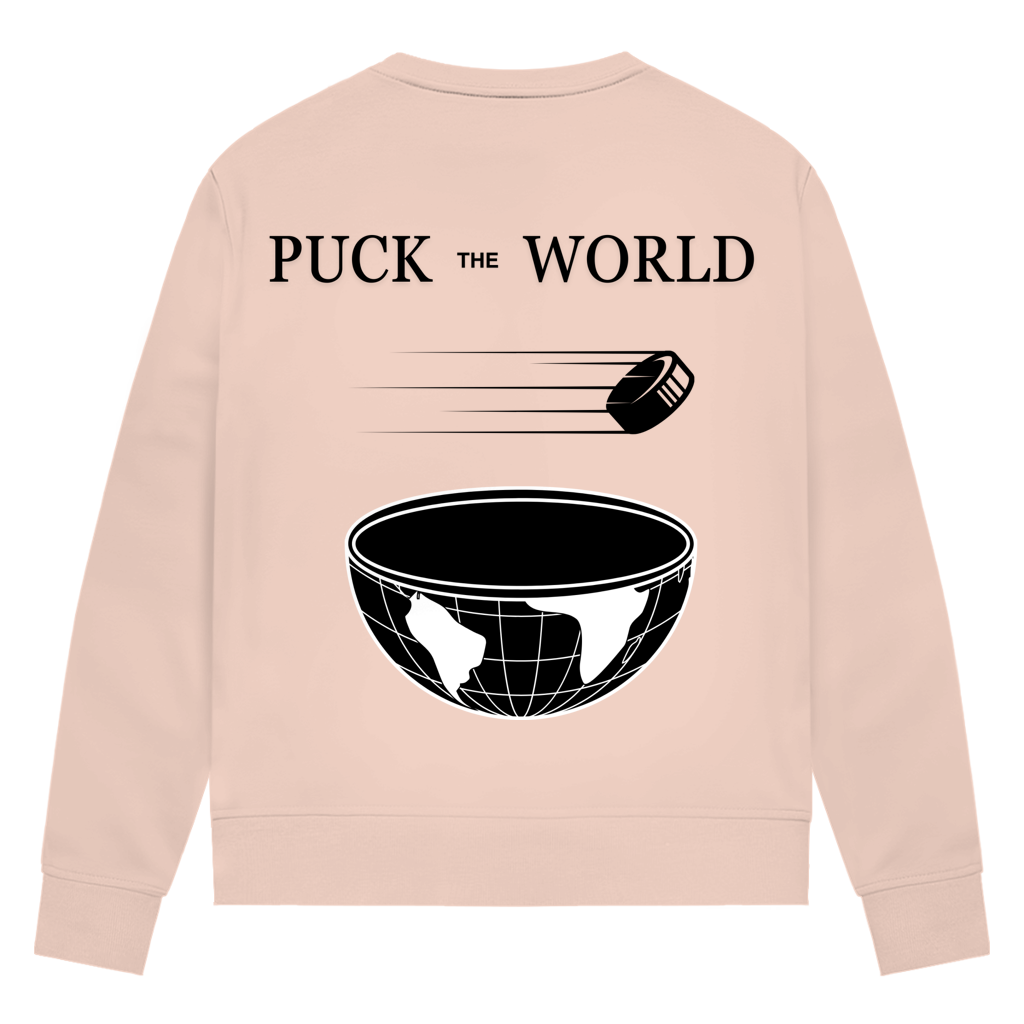 Ladies Sweatshirt PUCK THE WORLD