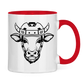 Tasse zweifarbig HOCKEYKUH