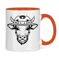Tasse zweifarbig HOCKEYKUH