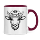 Tasse zweifarbig HOCKEYKUH