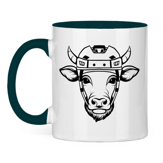 Tasse zweifarbig HOCKEYKUH