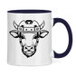 Tasse zweifarbig HOCKEYKUH
