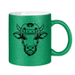 Glitzertasse HOCKEYKUH