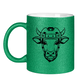 Glitzertasse HOCKEYKUH