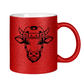 Glitzertasse HOCKEYKUH